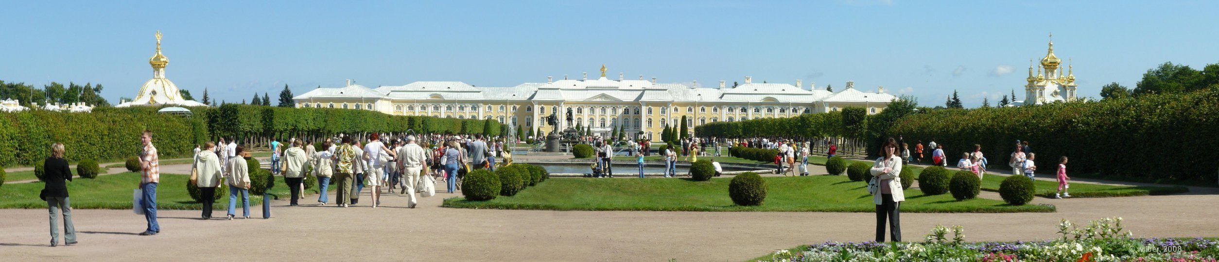 Петергоф, Верхний парк